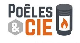 Logo de Poêles et Cie | Installateur Cheminée - Poêle - Bain De Bretagne