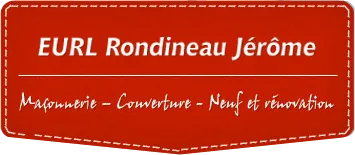 Logo de Rondineau Jérôme | Maçon Couvreur Corsept - Saint-Brévin-les-Pins
