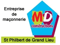 Logo de MD Construction | Maçon Saint Philbert De Grand Lieu