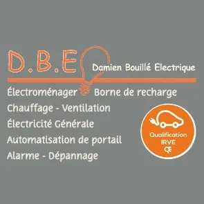 Logo de DBE | Électricien - Prise électrique voiture Le Lion d'Angers - Segré